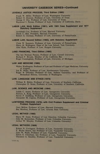 Juvenile Justice Process
