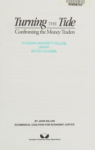 Turning the Tide: Confronting the Money Traders