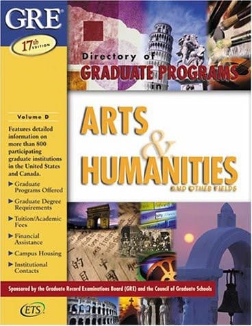 Directory of Graduate Programs in Arts and Humanities and Other Fields