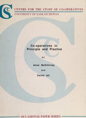 Co-operatives in principle and practice