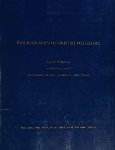 Bibliography of British folklore