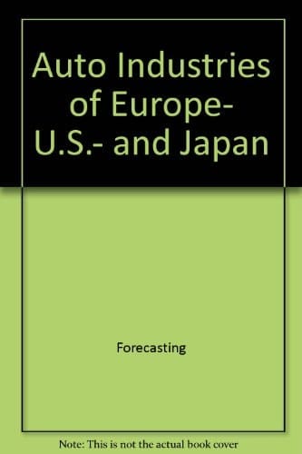 Japanese Industrial Competition to 1990