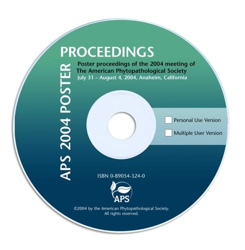 Poster Proceedings of the 2004 Aps Annual Meeting