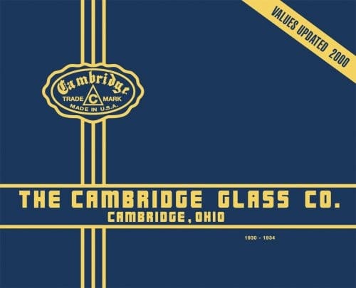 Cambridge Glass Catalogue 1930-1934