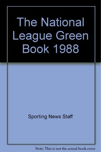 The National League Green Book, 1988
