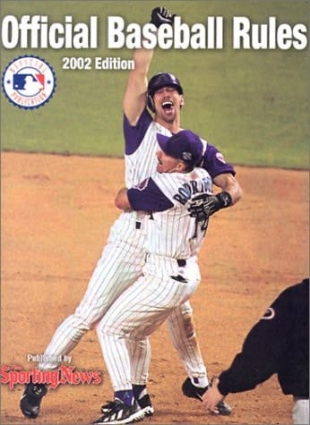 Official Baseball Rules 2002