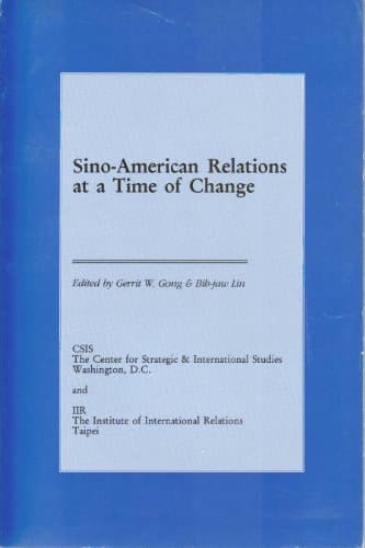 Sino-American Relations at a Time of Change