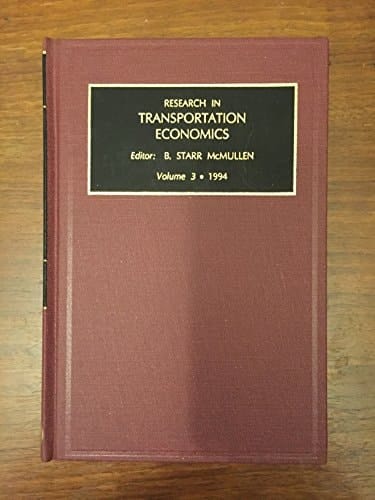 Research in Transportation Economics: 1994