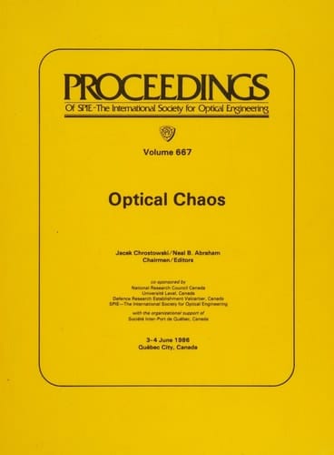 Optical Chaos Conference : Papers