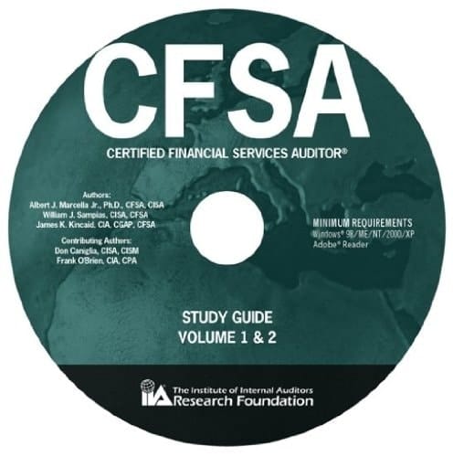 Certified Financial Services Auditor (CFSA®) Study Guide on CD