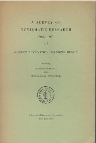 A Survey of Numismatic Research, 1966-71