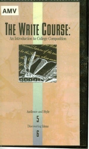 The Write Course: An Introduction To College Composition; Program 5: Audience And Style, Program 6: Discovering Ideas; 1VHS