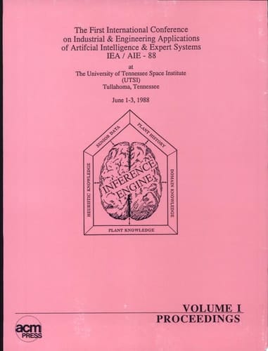 Industrial And Engineering Applications Of Artificial Intelligence And Expert Systems