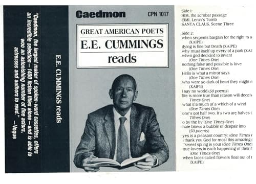 E. E. Cummings Reads (Great American Poets Series)