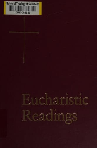Eucharistic Readings New Revised Standard Version for Sundays and Holy Days