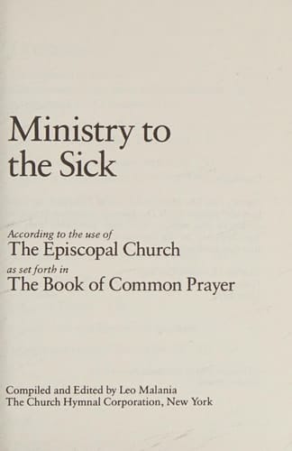 Ministry to the Sick