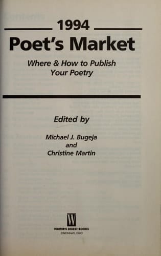 Poet's Market, 1994