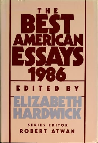The Best American Essays 1986