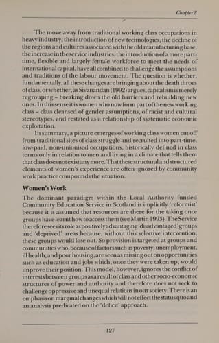 Radical Community Work Perspectives from Practice in Scotland