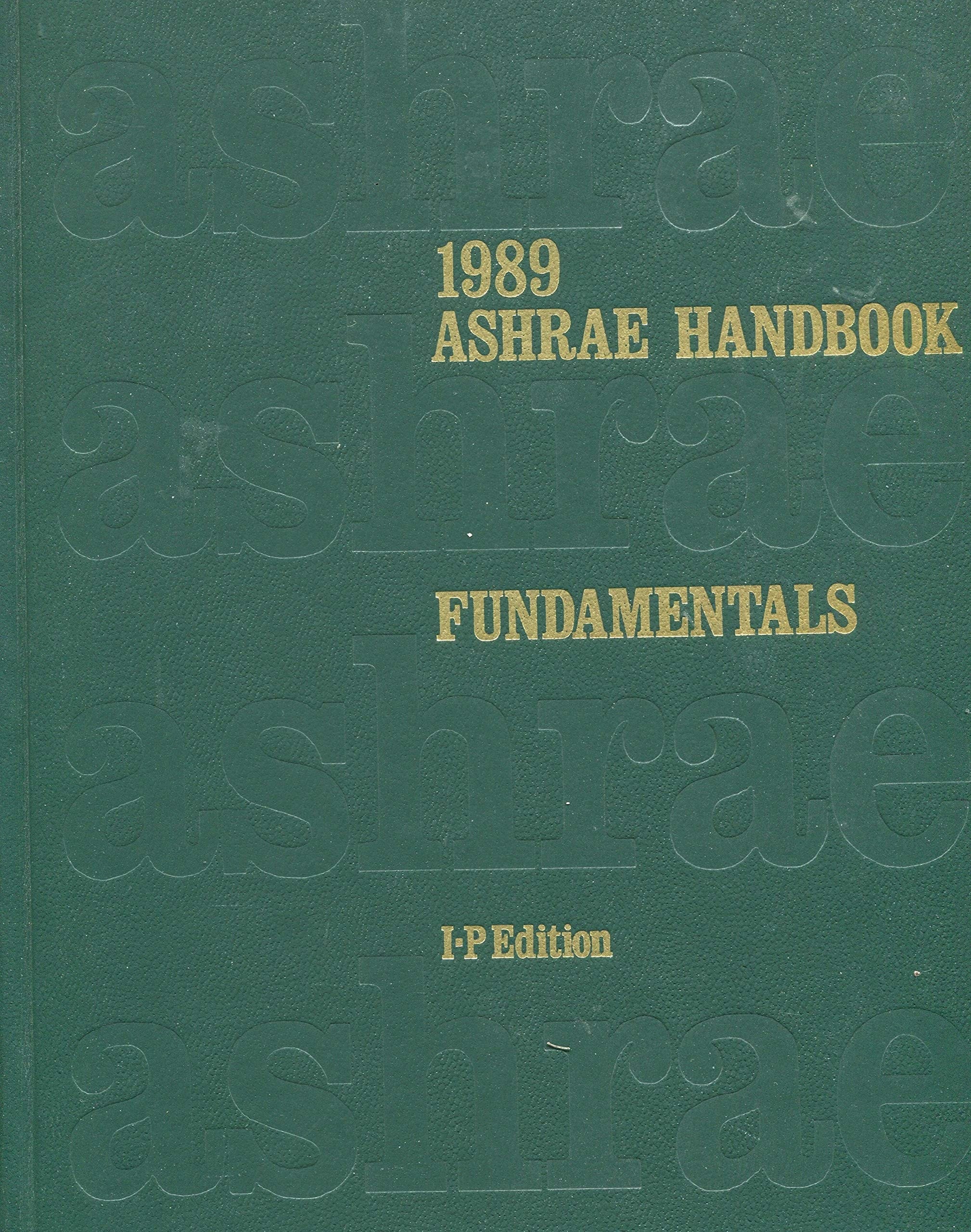 1989 ASHRAE Handbook Fundamentals