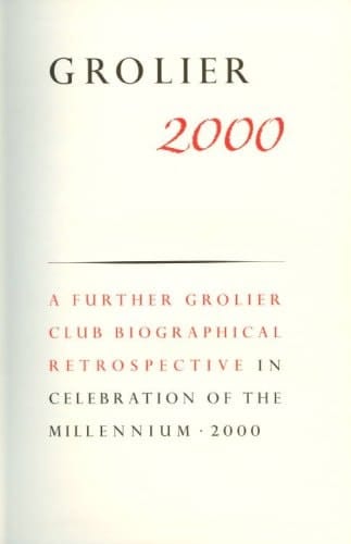 Grolier 2000