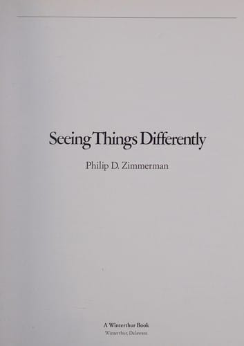 Seeing Things Differently (A Winterthur Book)