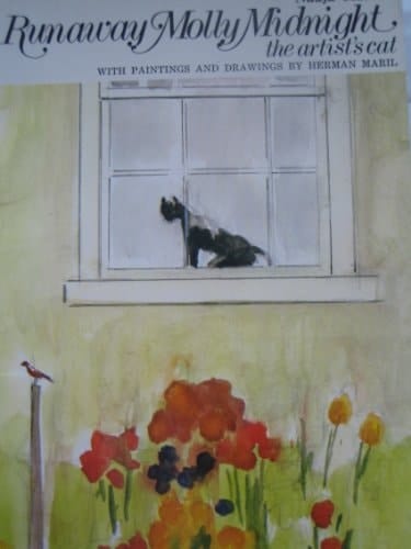 Runaway Molly Midnight, the Artist's Cat