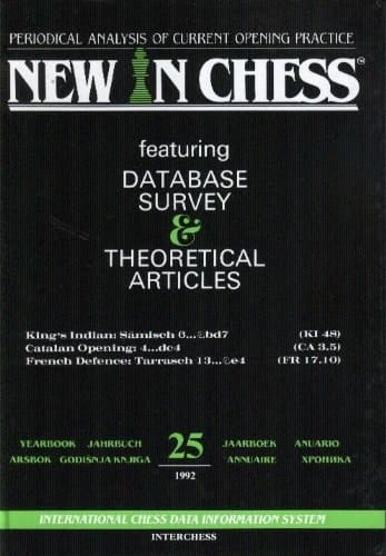 New in Chess Yearbook 25 Supplement to New in Chess Magazine
