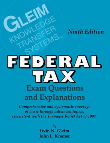 Federal Tax Objective Questions and Explanations
