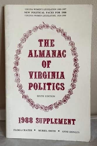 Almanac of Virginia Politics 1988 Supplement