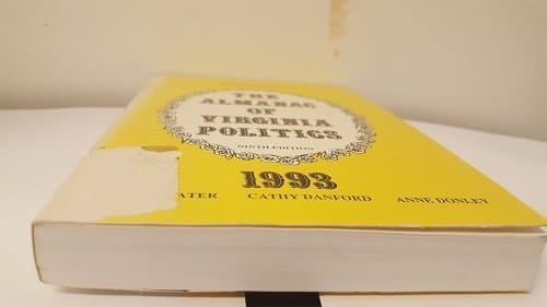 Almanac of Virginia Politics 1993 Regular