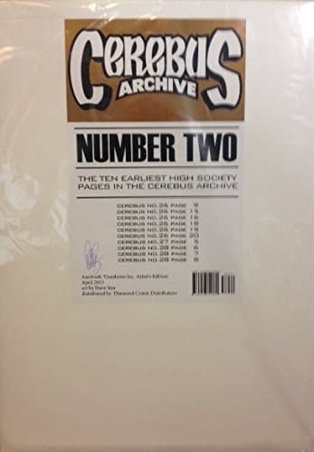 Cerebus Archive Volume 2 Portfolio