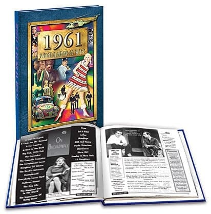 1961 What a Year It Was! 60th Coffee Table Book