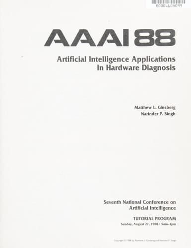 Artificial Intelligence Applications in Hardware Diagnosis