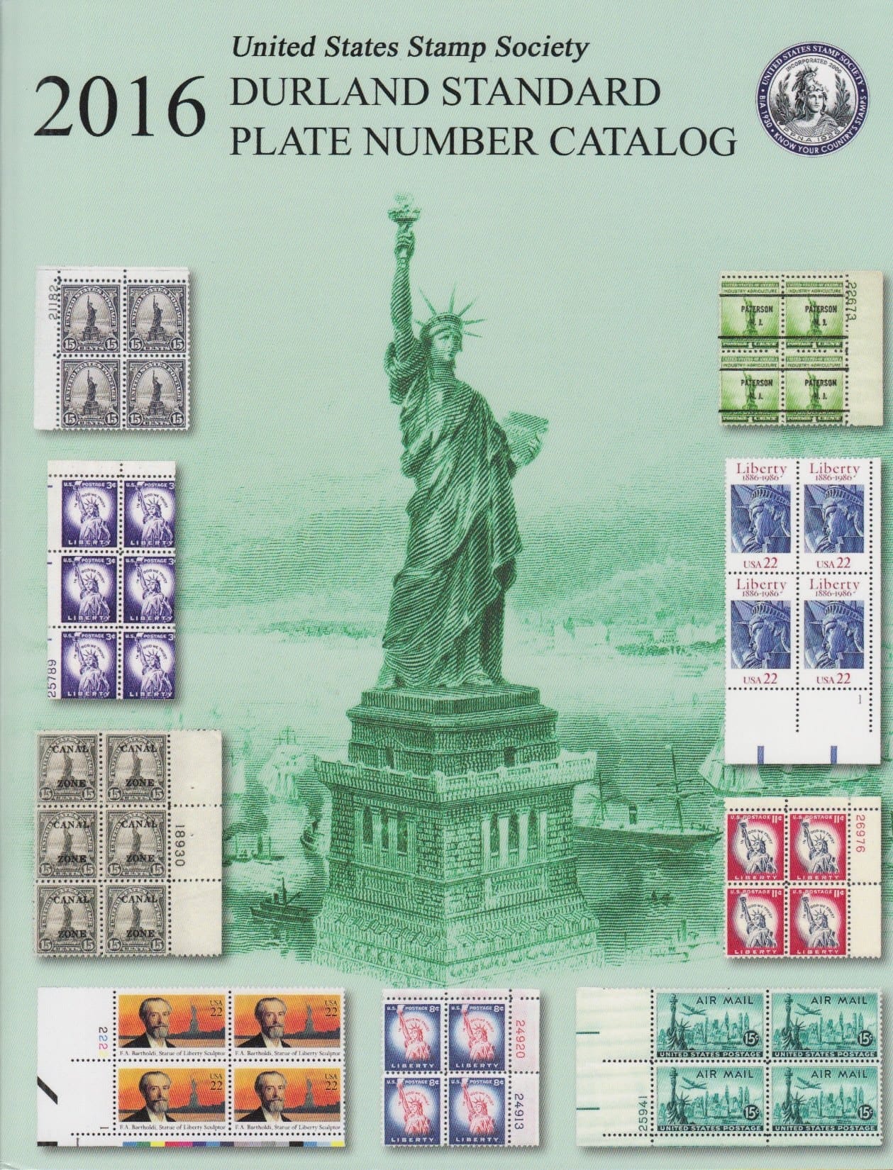 2016 Durland Standard Plate Number Catalog