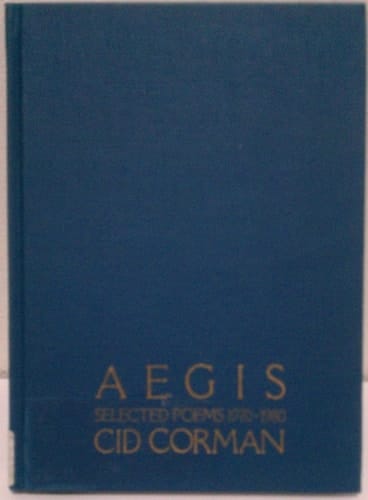 Aegis Selected Poems, 1970-1980