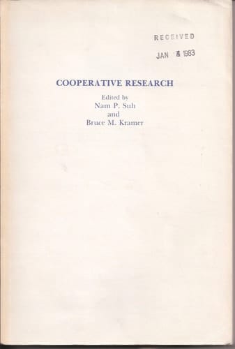 Cooperative research: Proceedings of the conference
