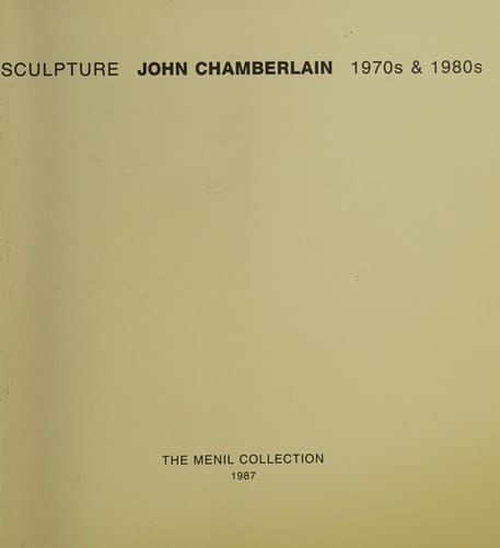 Sculpture, 1970s & 1980s