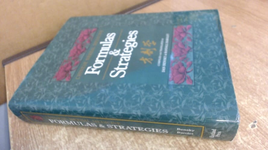 Chinese Herbal Medicine Formulas & Strategies