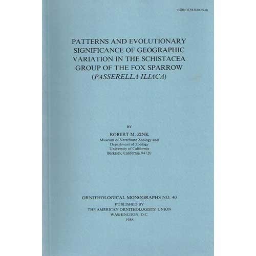 Ornithological Monographs
