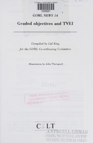 Graded Objectives and TVEI