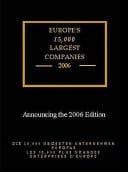 15,000 Grössten Unternehmen Europas