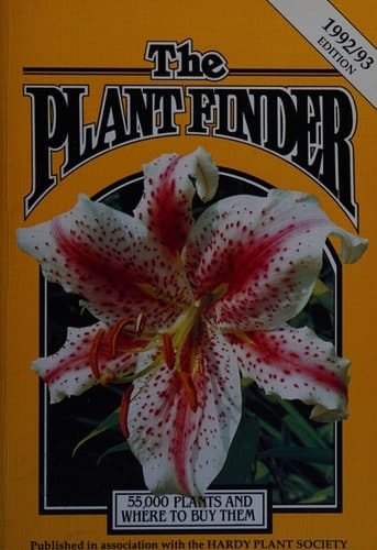 The Plant Finder, 1992-93