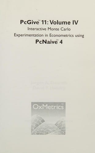 PcGive 11.