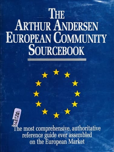 The Arthur Andersen European Community Sourcebook