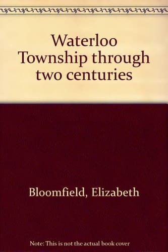 Waterloo Township Through Two Centuries