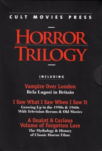 The Cult Movies Press Horror Trilogy Boxed Set