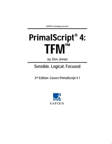 Primalscript 2007 Tfm