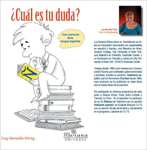 ¿Cuál es tu duda? usos correctos de la lengua española