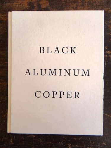 Frank Stella Black Aluminum Copper Paintings